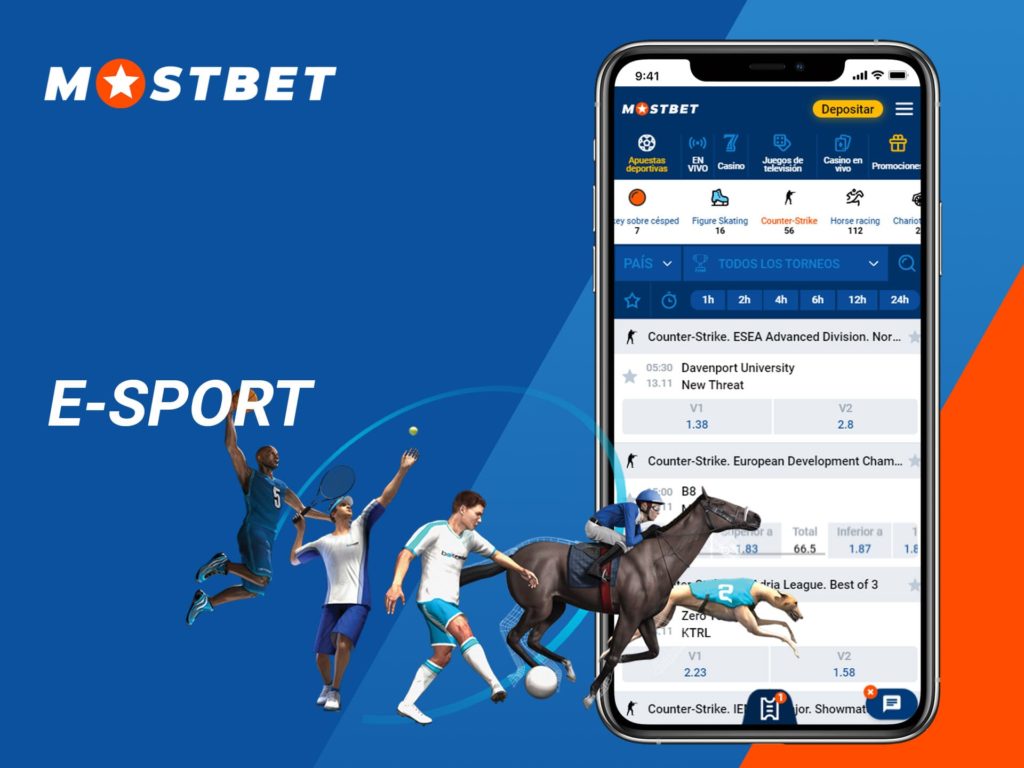 e-sport MostBet MX